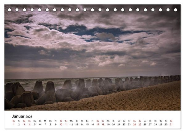 Produktbild: Ein Sommer auf Sylt (Tischkalender 2026 DIN A5 quer), CALVENDO Monatskalender