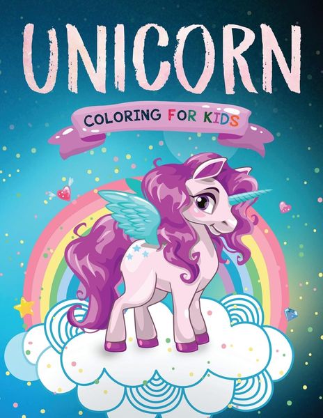 Produktbild: Unicorn Coloring Book