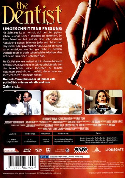 Produktbild: The Dentist (uncut)