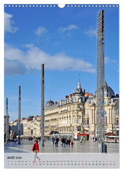 Produktbild: Cit&eacute;s de France (Calendrier mural 2026 DIN A3 horizontal), CALVENDO calendrier mensuel
