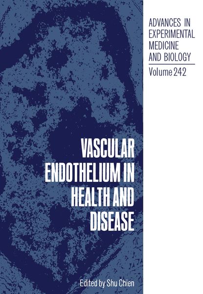 Produktbild: Vascular Endothelium in Health and Disease