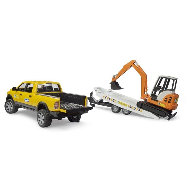 Produktbild: RAM 2500 Power Wagon Rental Service+Anh&auml;nger+Minibagger