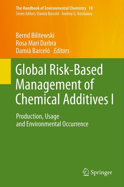 Produktbild: Global Risk-Based Management of Chemical Additives I