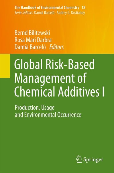 Produktbild: Global Risk-Based Management of Chemical Additives I