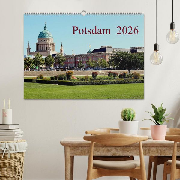 Produktbild: Potsdam 2026 (Wandkalender 2026 DIN A2 quer), CALVENDO Monatskalender