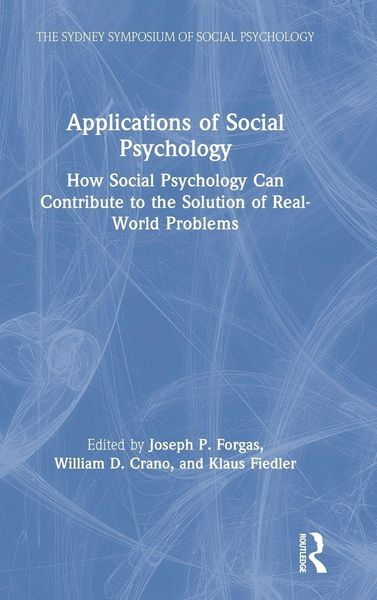 Produktbild: Applications of Social Psychology