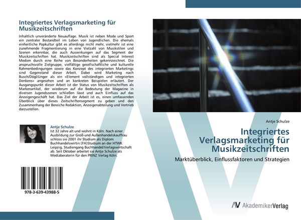 Produktbild: Integriertes Verlagsmarketing f&uuml;r Musikzeitschriften