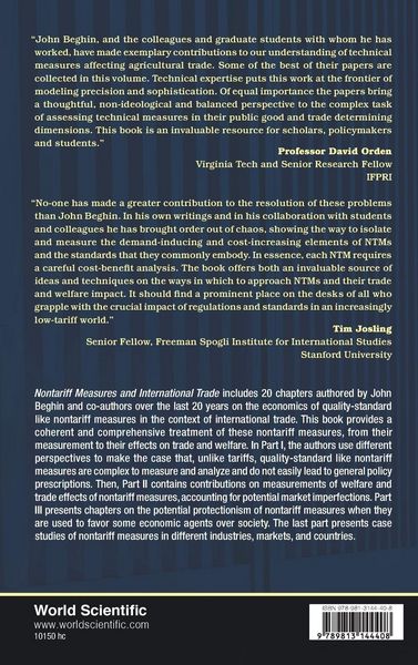 Produktbild: Nontariff Measures and International Trade