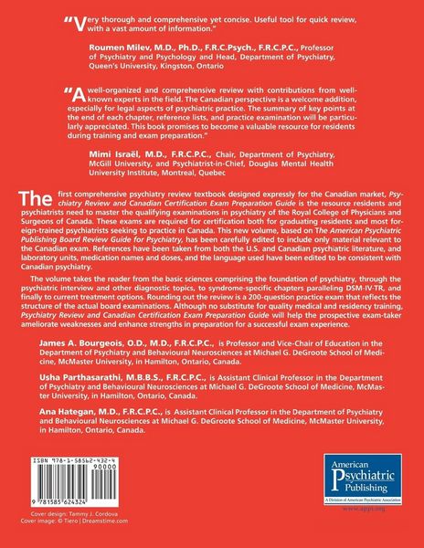 Produktbild: Psychiatry Review and Canadian Certification Exam Preparation Guide