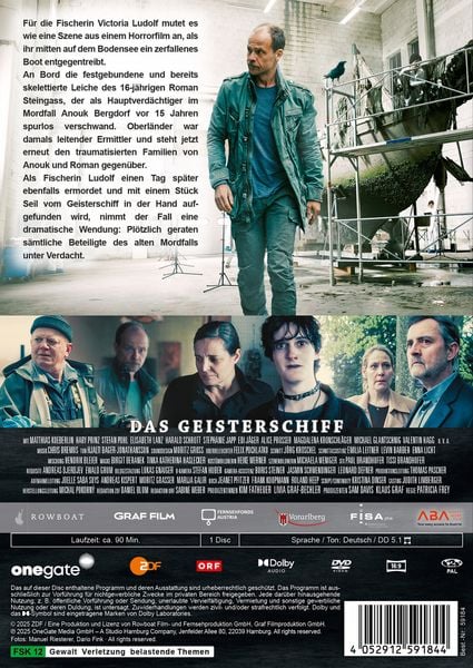 Produktbild: Die Toten vom Bodensee: Das Geisterschiff