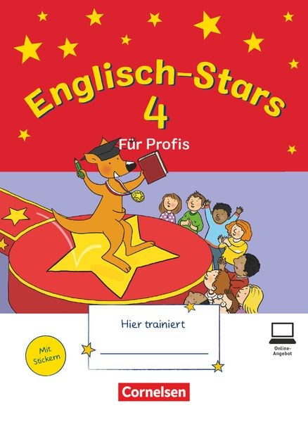 Englisch-Stars 4. Schuljahr - Übungsheft für Profis