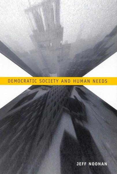 Produktbild: Democratic Society and Human Needs