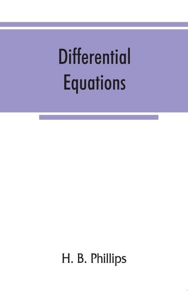 Produktbild: Differential equations