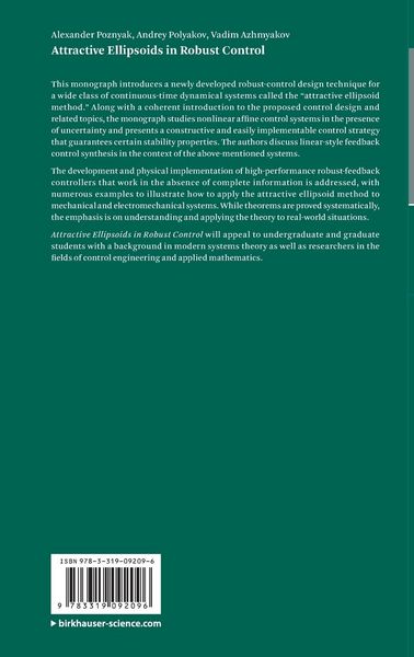 Produktbild: Attractive Ellipsoids in Robust Control