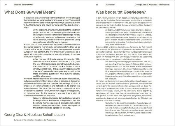 Produktbild: Manual for Survival