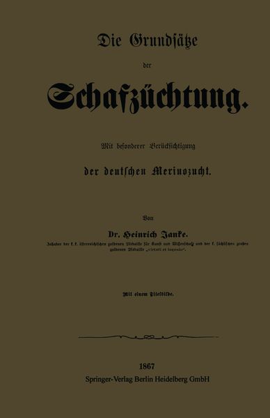 Produktbild: Die Grunds&auml;tze der Schafz&uuml;chtung
