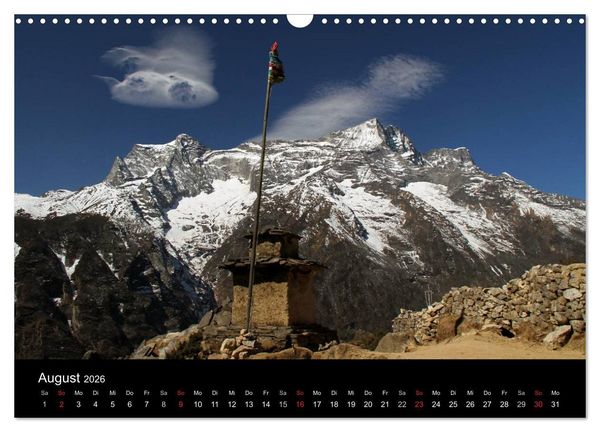 Produktbild: Die sch&ouml;nsten Berge des Khumbu Himal (Wandkalender 2026 DIN A3 quer), CALVENDO Monatskalender
