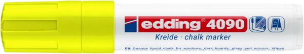 Produktbild: EDDING&reg; Kreide Marker 4090, neongelb