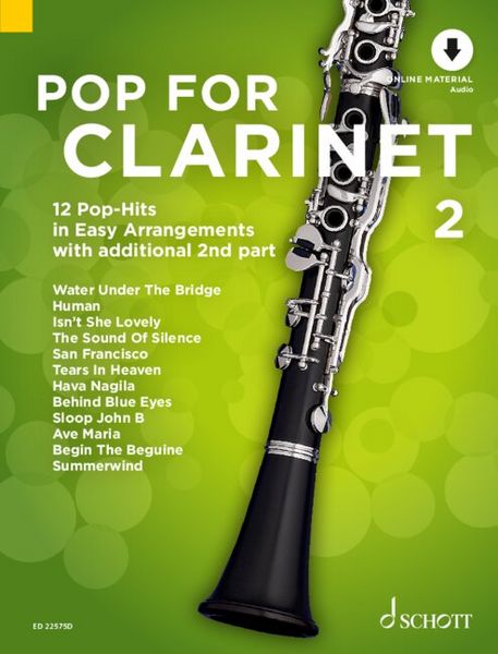 Produktbild: Pop For Clarinet 2