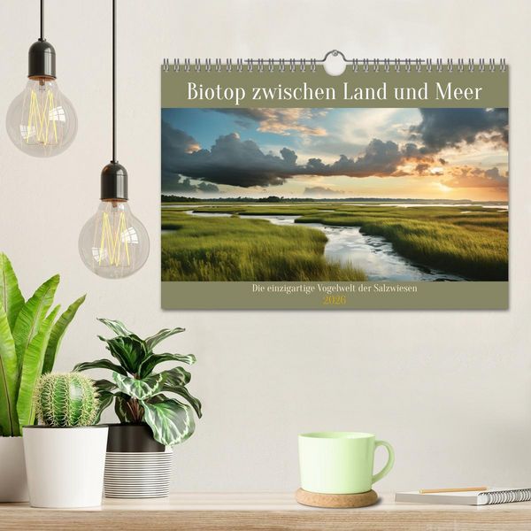 Produktbild: Biotop zwischen Land und Meer (Wandkalender 2026 DIN A4 quer), CALVENDO Monatskalender