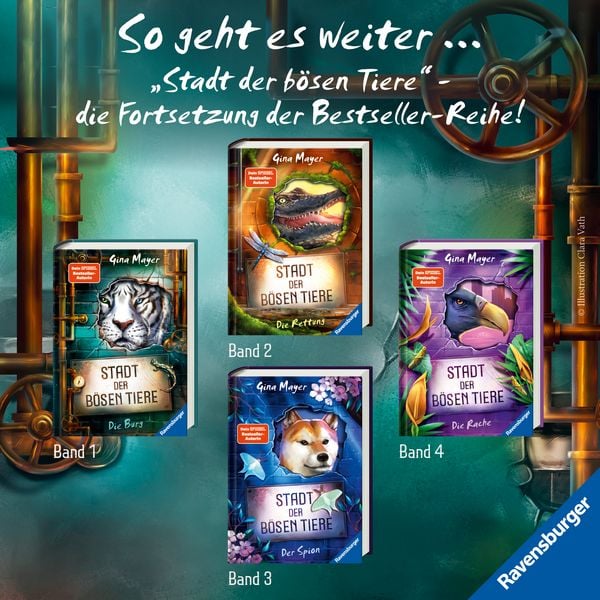 Produktbild: Internat der b&ouml;sen Tiere, Band 3 - Die Reise
