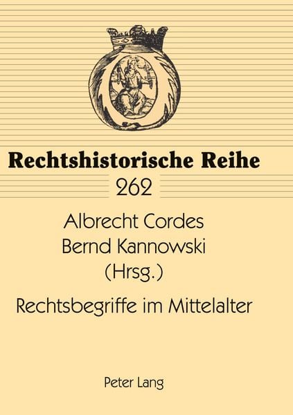Produktbild: Rechtsbegriffe im Mittelalter