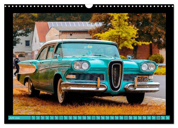 Produktbild: Edsel Sch&ouml;nheiten mit Charme (Wandkalender 2026 DIN A3 quer), CALVENDO Monatskalender