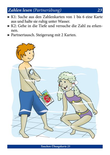 Produktbild: Schwimmen lernen 2: Tauchen, laminiert