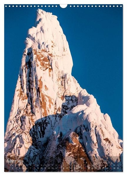 Produktbild: Magische Berge Patagoniens: Cerro Torre (Wandkalender 2026 DIN A3 hoch), CALVENDO Monatskalender