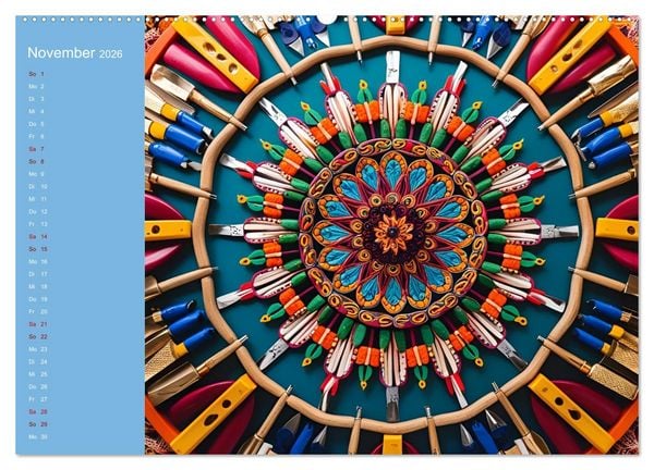 Produktbild: Werkzeug-Magie (Wandkalender 2026 DIN A2 quer), CALVENDO Monatskalender