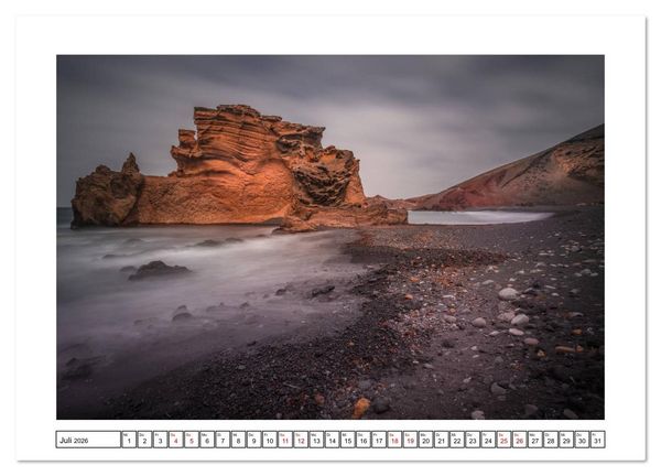 Produktbild: Lanzarote - Naturwunder im Atlantik (Wandkalender 2026 DIN A4 quer), CALVENDO Monatskalender