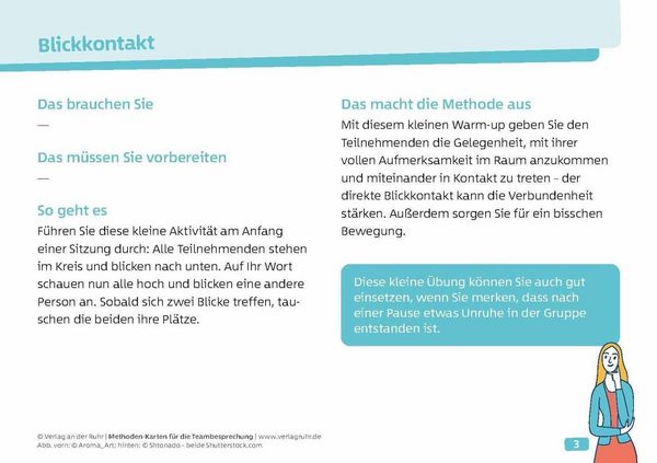 Produktbild: Methoden-Karten f&uuml;r die Teambesprechung