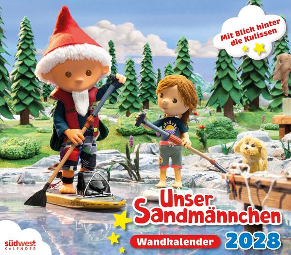 Produktbild: Sandmann 2028 - Wandkalender zum Aufstellen oder Aufh&auml;ngen