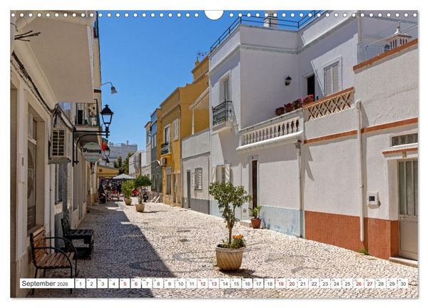 Produktbild: Die Sandalgarve - Der flache K&uuml;stenabschnitt im S&uuml;dosten Portugals (Wandkalender 2026 DIN A3 quer), CALVENDO Monatskalender