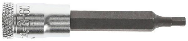 Produktbild: Gedore IN 20 L 3-60 1933256 Innen-Sechskant Schraubendrehereinsatz 3 mm 1/4\" (6.3 mm)