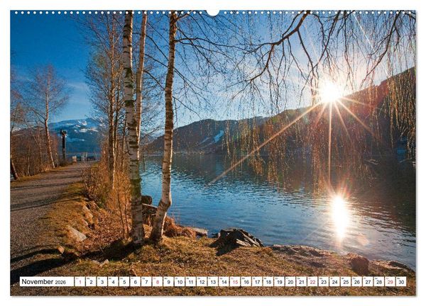 Produktbild: Der Zeller See im sch&ouml;nen Salzburger Land (Wandkalender 2026 DIN A2 quer), CALVENDO Monatskalender