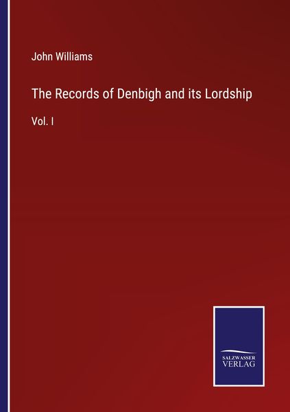 Produktbild: The Records of Denbigh and its Lordship