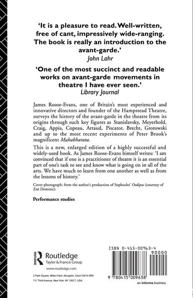 Produktbild: Experimental Theatre
