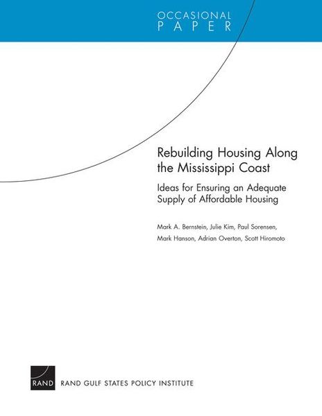 Produktbild: Rebuilding Housing Along the Mississippi Coast