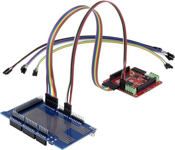 Produktbild: Renkforce JKFF403 Jumper-Kabel Arduino, Banana Pi, Raspberry Pi&reg; [40x Drahtbr&uuml;cken-Buchse - 40x Drahtbr&uuml;cken-Buchse] 30.00 cm Bunt
