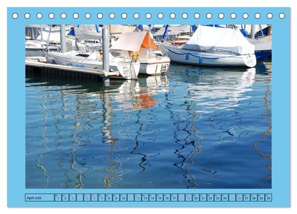 Produktbild: Impressionen vom sch&ouml;nen Bodensee (Tischkalender 2026 DIN A5 quer), CALVENDO Monatskalender