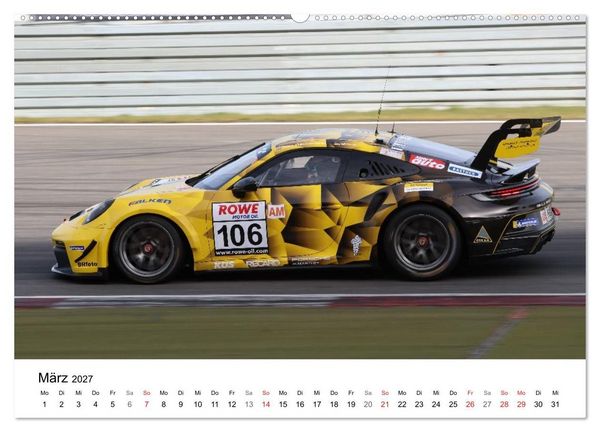 Produktbild: Motorsport aus Zuffenhausen (hochwertiger Premium Wandkalender 2027 DIN A2 quer), Kunstdruck in Hochglanz