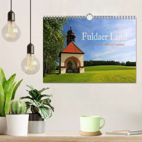 Produktbild: Fuldaer Land - Heile Welt zwischen Rh&ouml;n und Vogelsberg (Wandkalender 2026 DIN A4 quer), CALVENDO Monatskalender
