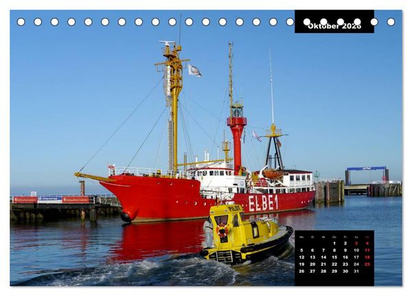 Produktbild: Bitte ein Schiff! (Tischkalender 2026 DIN A5 quer), CALVENDO Monatskalender