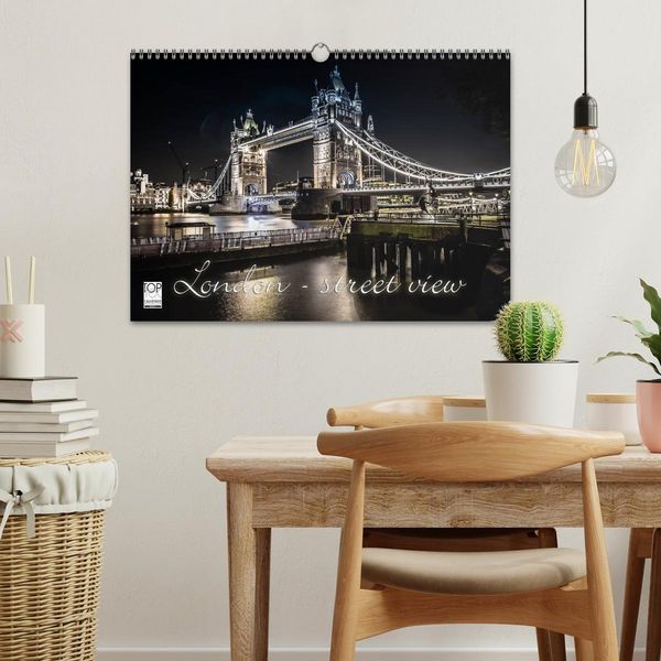 Produktbild: London - street view (Wandkalender 2026 DIN A3 quer), CALVENDO Monatskalender