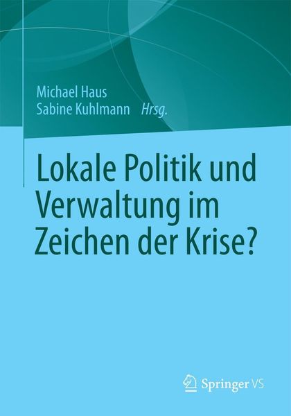 Produktbild: Lokale Politik und Verwaltung im Zeichen der Krise?