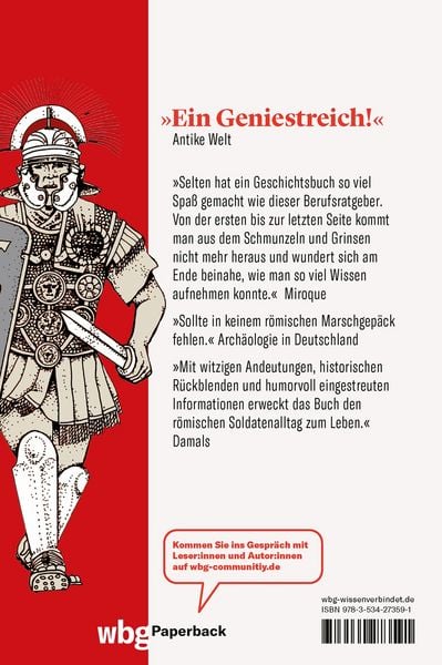 Produktbild: Legion&auml;r in der r&ouml;mischen Armee