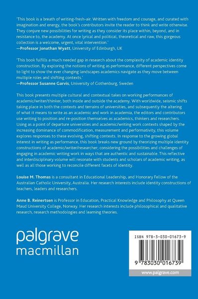Produktbild: Academic Writing and Identity Constructions