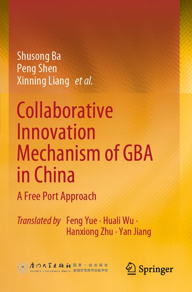 Produktbild: Collaborative Innovation Mechanism of GBA in China