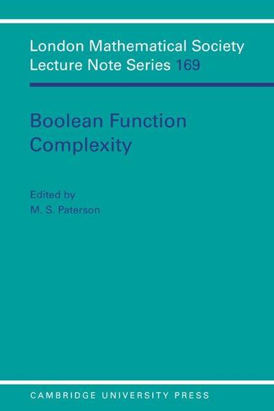 Produktbild: Boolean Function Complexity